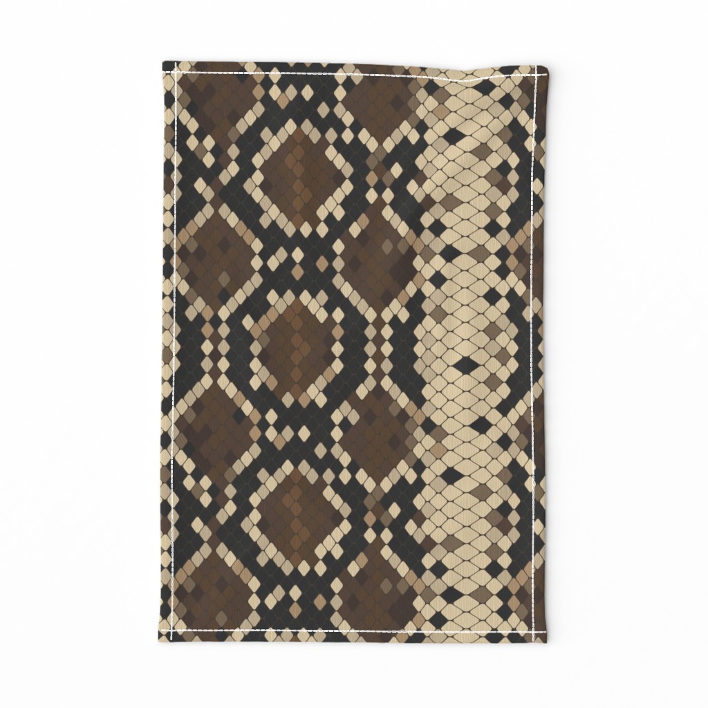 Snake Skin Black Brown Rust Tan, Animal Print Snake, Boa Skin, Snake Skin Pattern