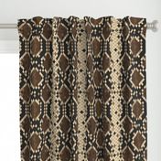 Snake Skin Black Brown Rust Tan, Animal Print Snake, Boa Skin, Snake Skin Pattern