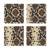 Snake Skin Black Brown Rust Tan, Animal Print Snake, Boa Skin, Snake Skin Pattern