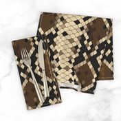 Snake Skin Black Brown Rust Tan, Animal Print Snake, Boa Skin, Snake Skin Pattern