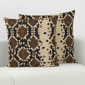 Snake Skin Black Brown Rust Tan, Animal Print Snake, Boa Skin, Snake Skin Pattern