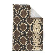 Snake Skin Black Brown Rust Tan, Animal Print Snake, Boa Skin, Snake Skin Pattern