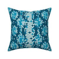 Snake Skin Teal Light Blue, Animal Print Snake, Boa Skin, Snake Skin Pattern