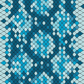 Snake Skin Teal Light Blue, Animal Print Snake, Boa Skin, Snake Skin Pattern