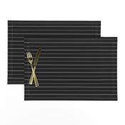 ★ THIN STRIPES ★ Gray, Black - Large Scale / Collection : Dark Sunshine - Abstract Geometric Prints