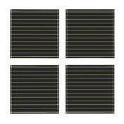 ★ THIN STRIPES ★ Olive Green, Black - Large Scale / Collection : Dark Sunshine - Abstract Geometric Prints