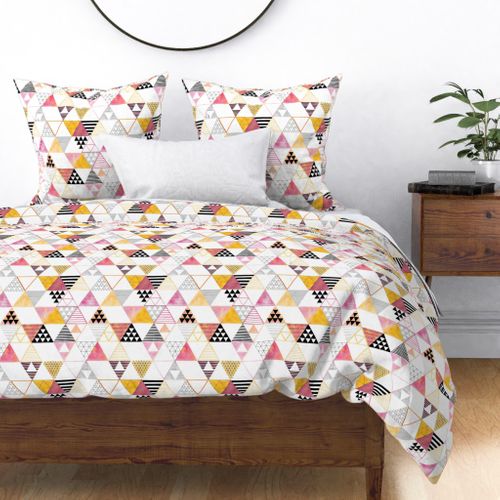Triangles Bigger - Spoonflower