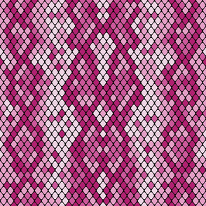 Snake Skin Magenta Light Pink, Animal Print Snake, Boa Skin, Snake Skin Pattern