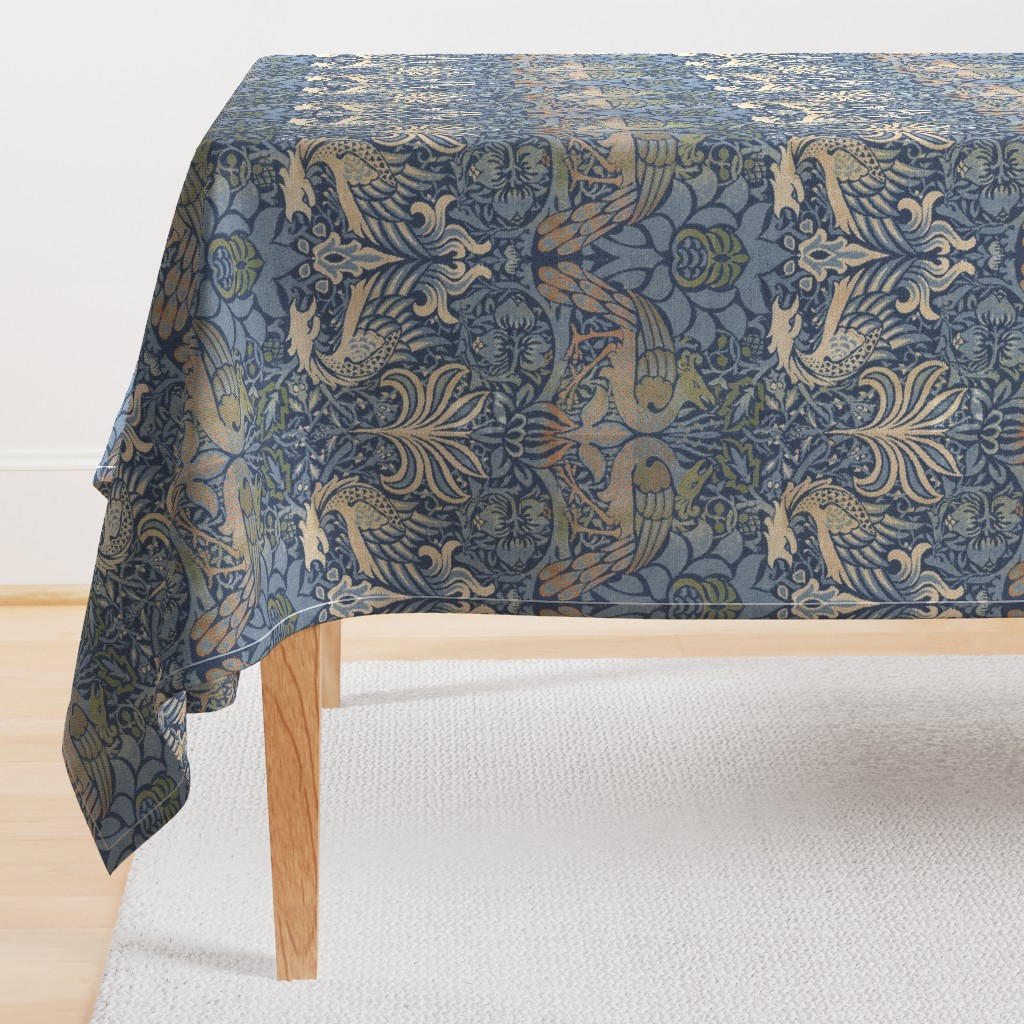 William Morris ~ Peacock and Dragon ~ Original  