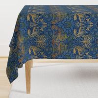 William Morris ~ Peacock and Dragon ~ Bright Original  