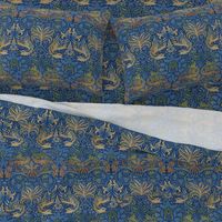 William Morris ~ Peacock and Dragon ~ Bright Original  