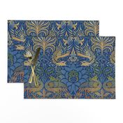 William Morris ~ Peacock and Dragon ~ Bright Original  