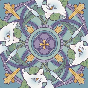 Calla Lily Mandala