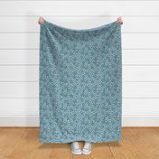 scattered raindrops linen look blue seamless linen winter kids