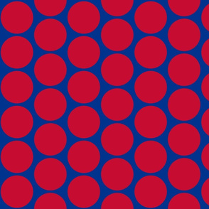 The Red and the Blue: Big Dot - Even Narrower - SMALL