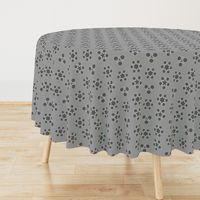 Abstract Minimalism Hexagons in Grey