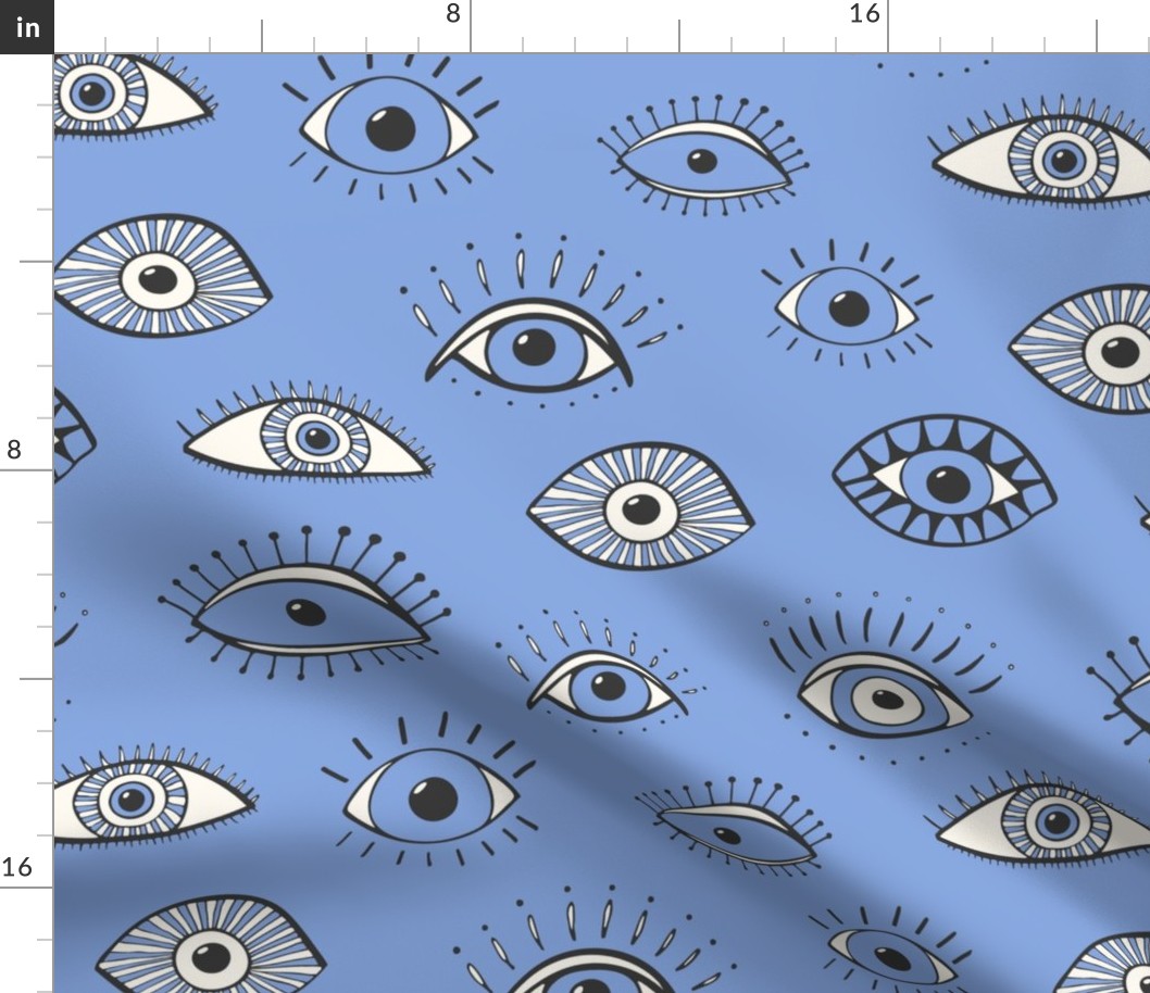 eyes - periwinkle (large scale)