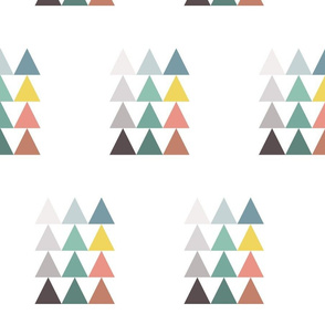 colorful triangle set 