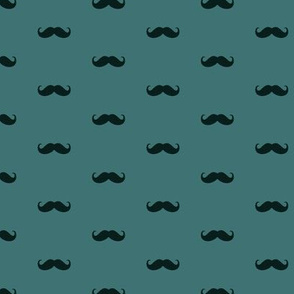 Mustache Motif Pattern