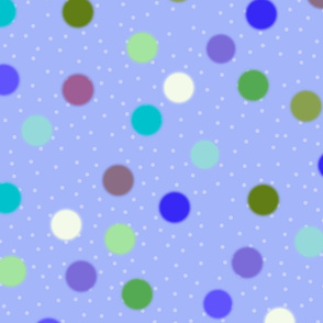 blue lollypop dots