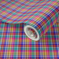 Mini Prints: Multicolor Plaid of Joy