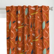 Medium Retro Modern Bits M+M Ginger by Friztin