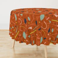 Medium Retro Modern Bits M+M Ginger by Friztin