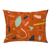 Medium Retro Modern Bits M+M Ginger by Friztin