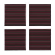 ★ THIN STRIPES ★ Burgundy Red, Black - Small Scale / Collection : Dark Sunshine - Abstract Geometric Prints