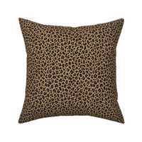 ★ LEOPARD PRINT in ICED COFFEE BROWN ★ Tiny Scale / Collection : Leopard spots – Punk Rock Animal Print