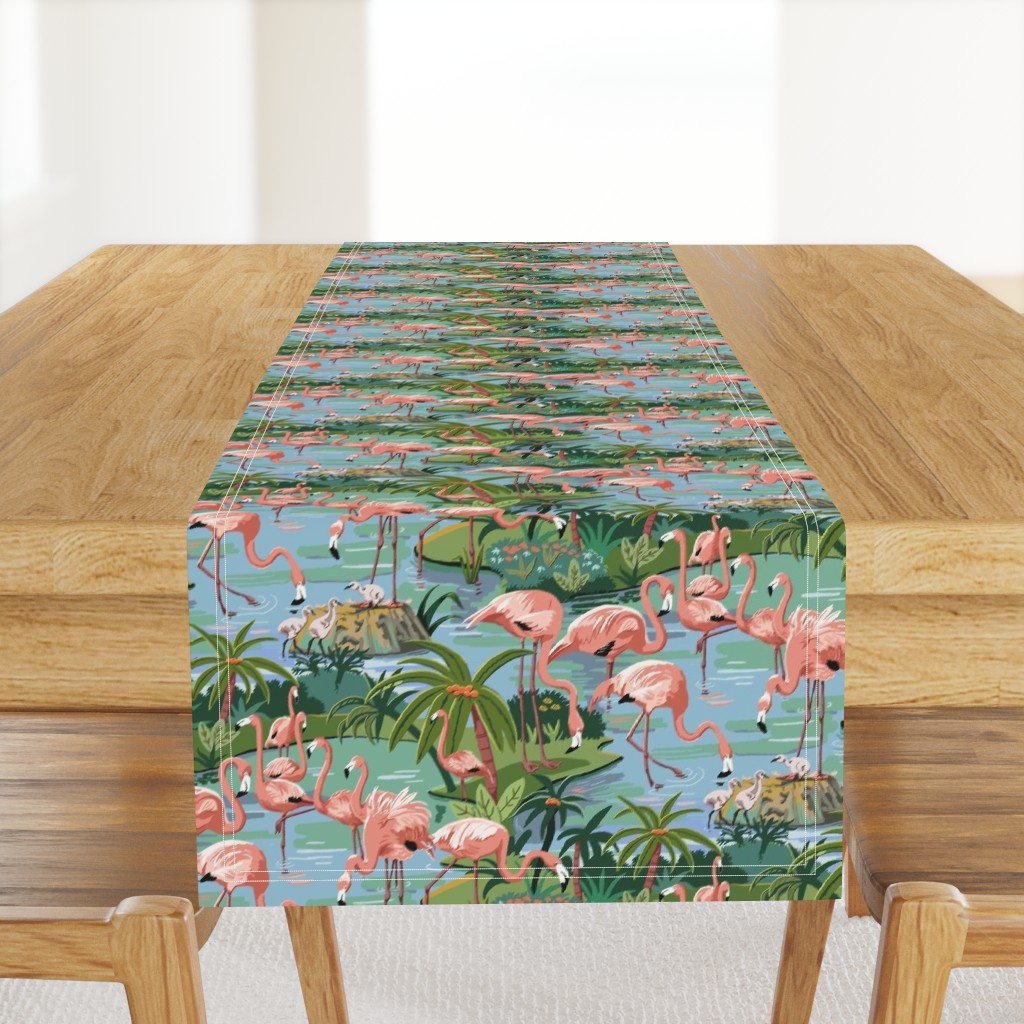 Flamingo Lagoon 10 inch