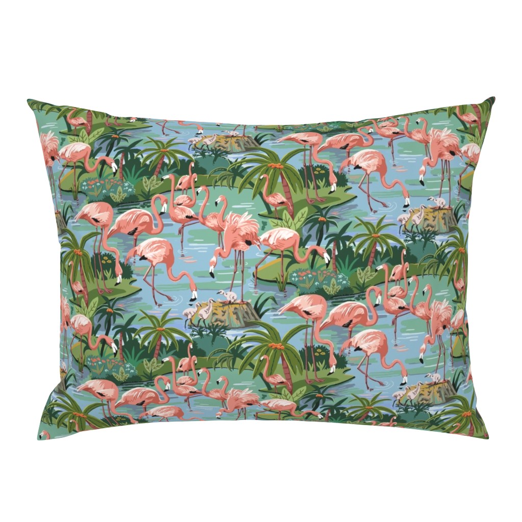 Flamingo Lagoon 10 inch