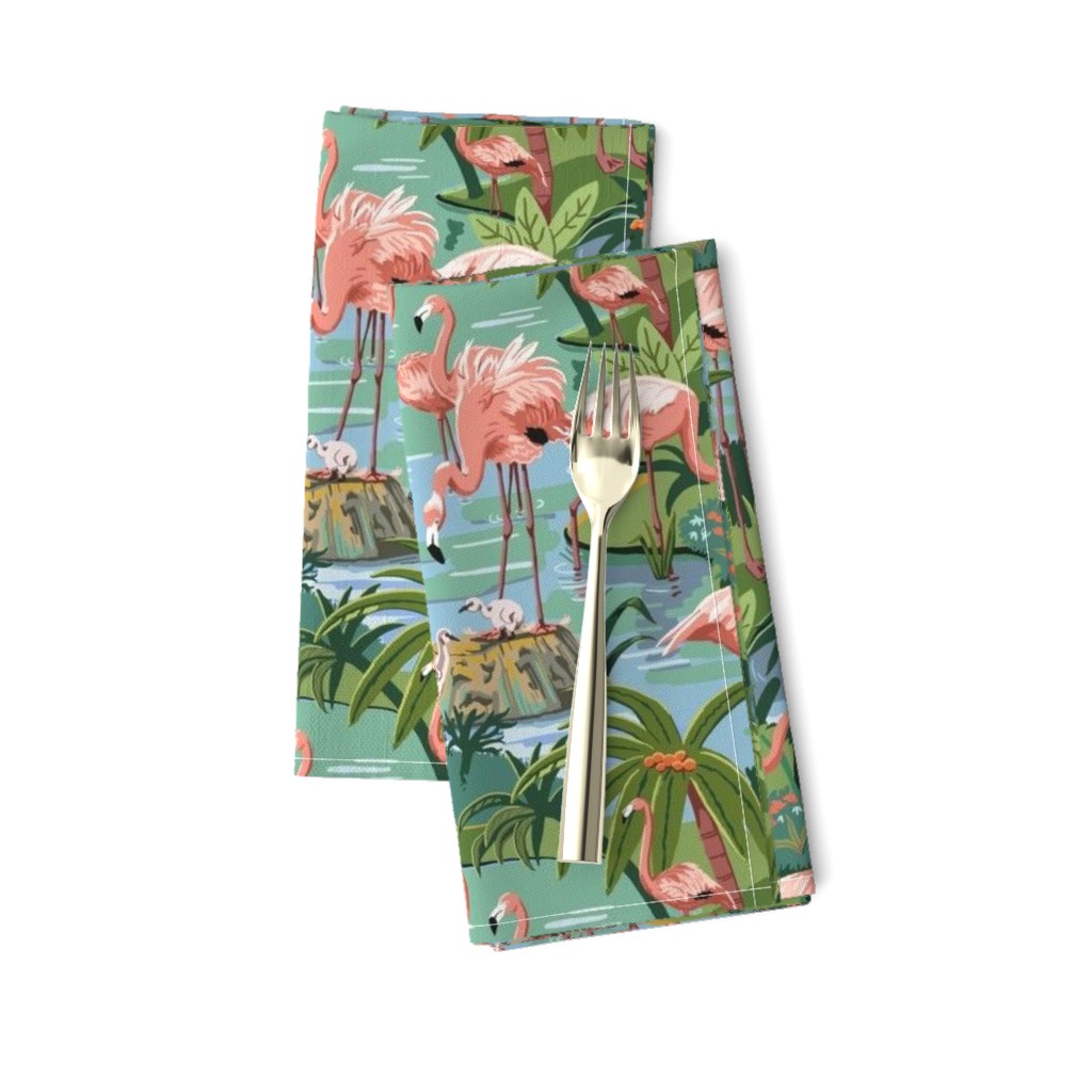 Flamingo Lagoon 10 inch