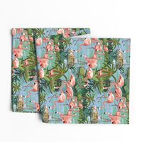 Flamingo Lagoon 10 inch