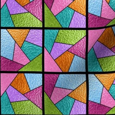 Stained Glass Quilt Blocks