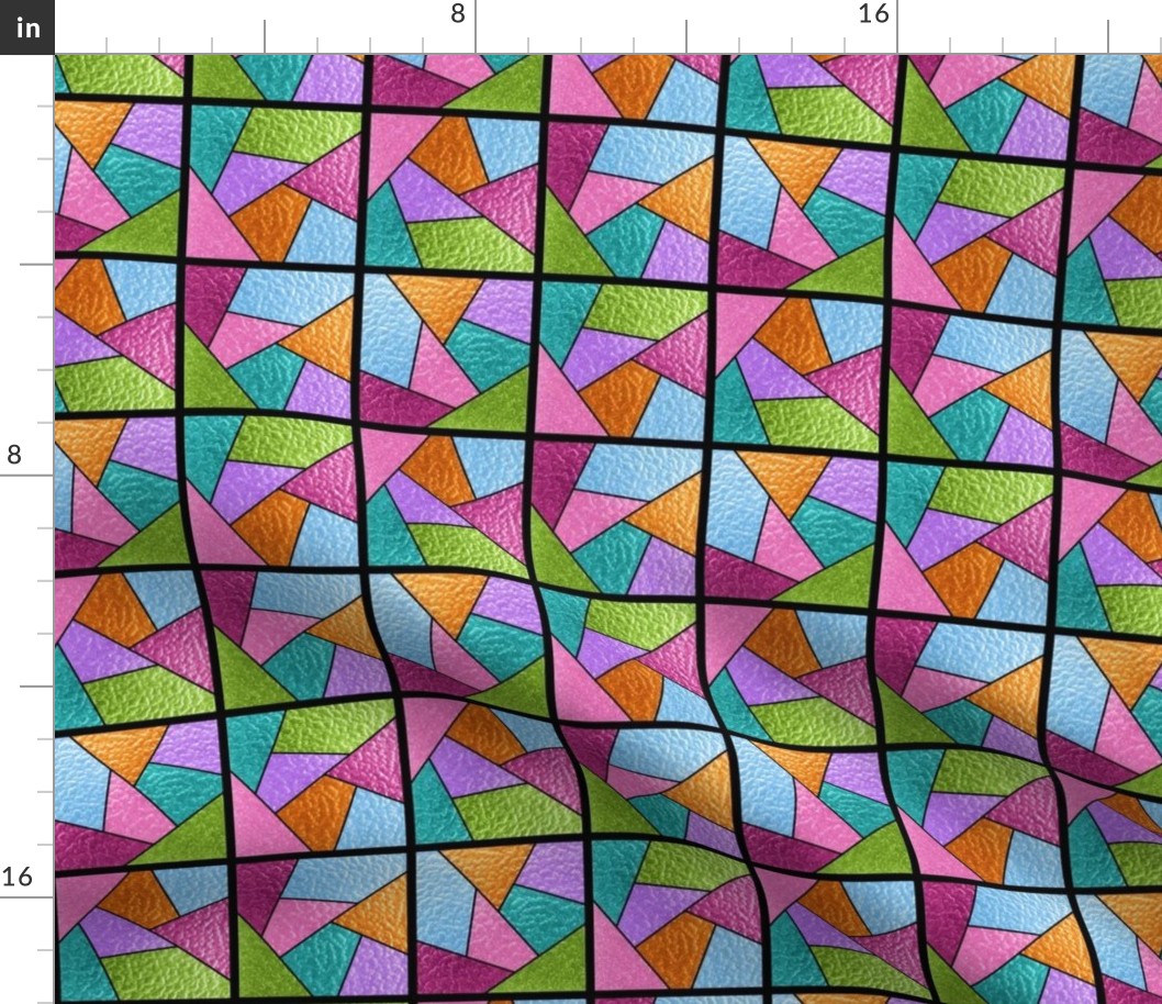 Stained Glass Quilt Blocks