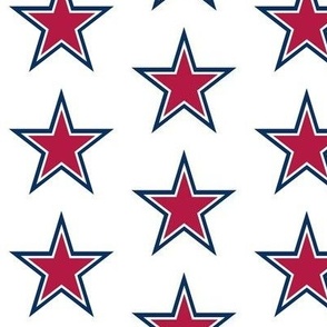 Red White Blue Star