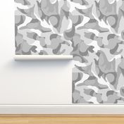 Arctic Camouflage Camo in Grays