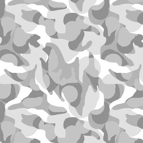Arctic Camouflage Camo in Grays