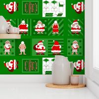 Santa Clothes Baby Cloth Book