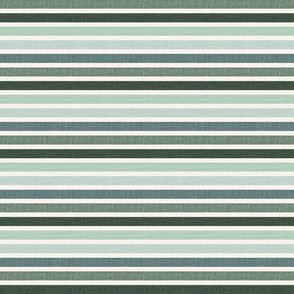 1/2 inch horizontal stripes green retro striped fabric