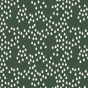 dark green raindrops scattered showers rain