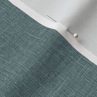 Linen look texture printed blue green color