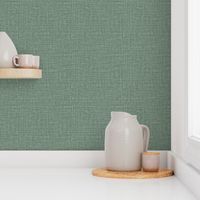 Linen look texture printed green tea color