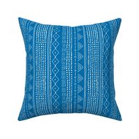 Minimal mudcloth bohemian mayan abstract indian summer love aztec design blue marine vertical rotated