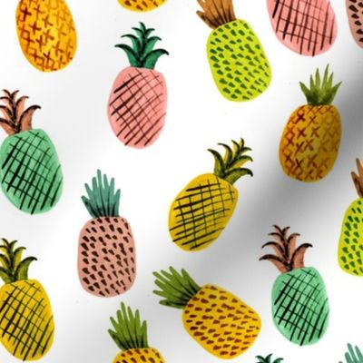 Summer Pineapple // White