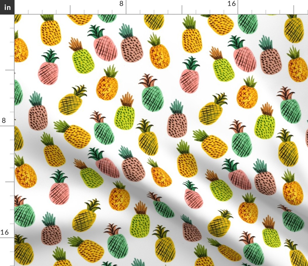 Summer Pineapple // White