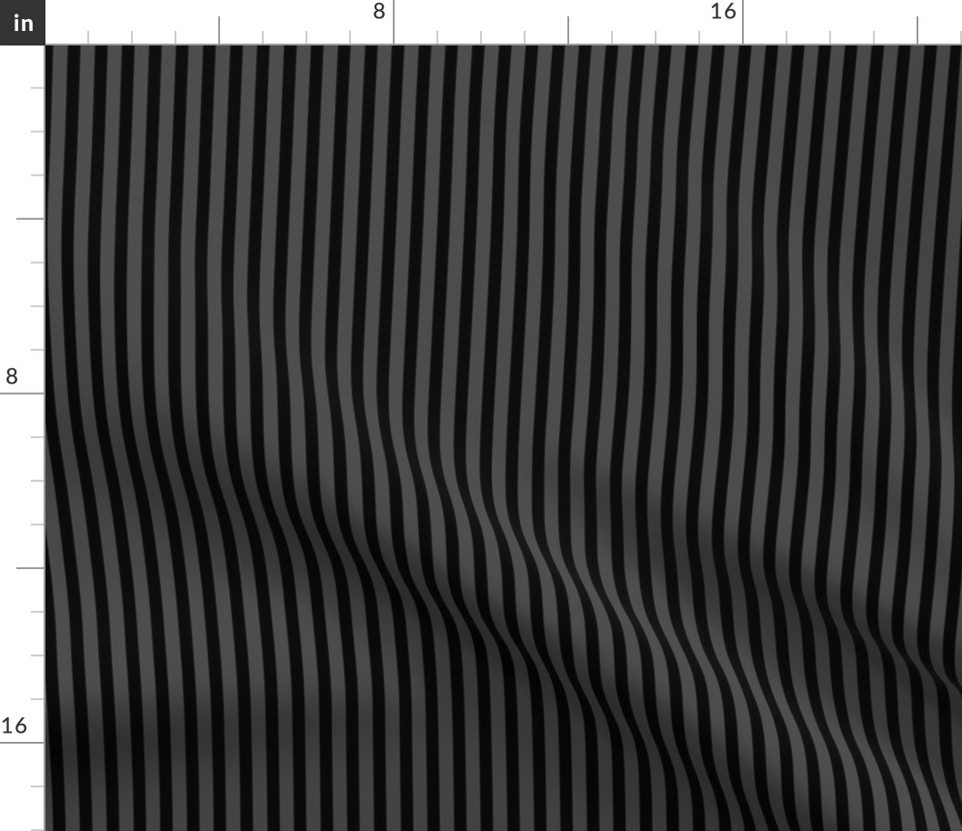black and dark grey stripe 1/4 quarter inch vertical