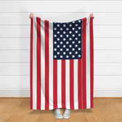 flag 2 yard 42x72 red white and navy blue || independence day USA american fourth of july 4th