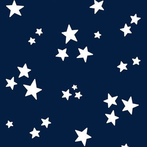 stars med white on navy blue || independence day USA american fourth of july 4th